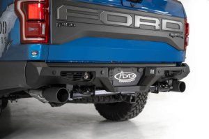 Ford Raptor F-150 Bumper - Rear - Addictive Desert Designs - Bomber - Hammer Black - `17-`20 Ford Raptor F-150 Bumper - Rear - Addictive Desert Designs - Bomber - Hammer Black - `17-`20